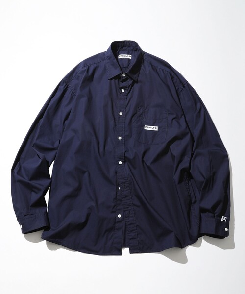 CAHLUMN/カウラム Magazine Pocket Broad Shirt/マガジンポケット