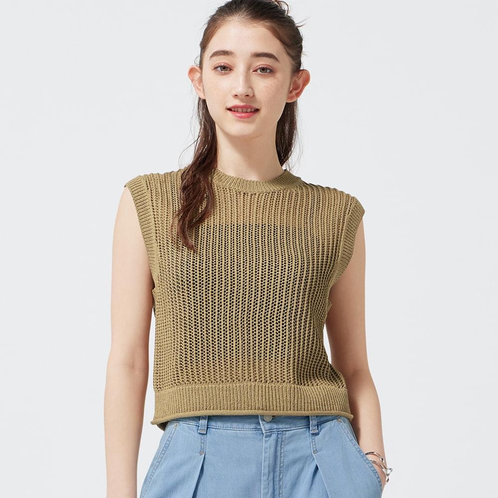 GU 女児ノースリーブセットアップ 140