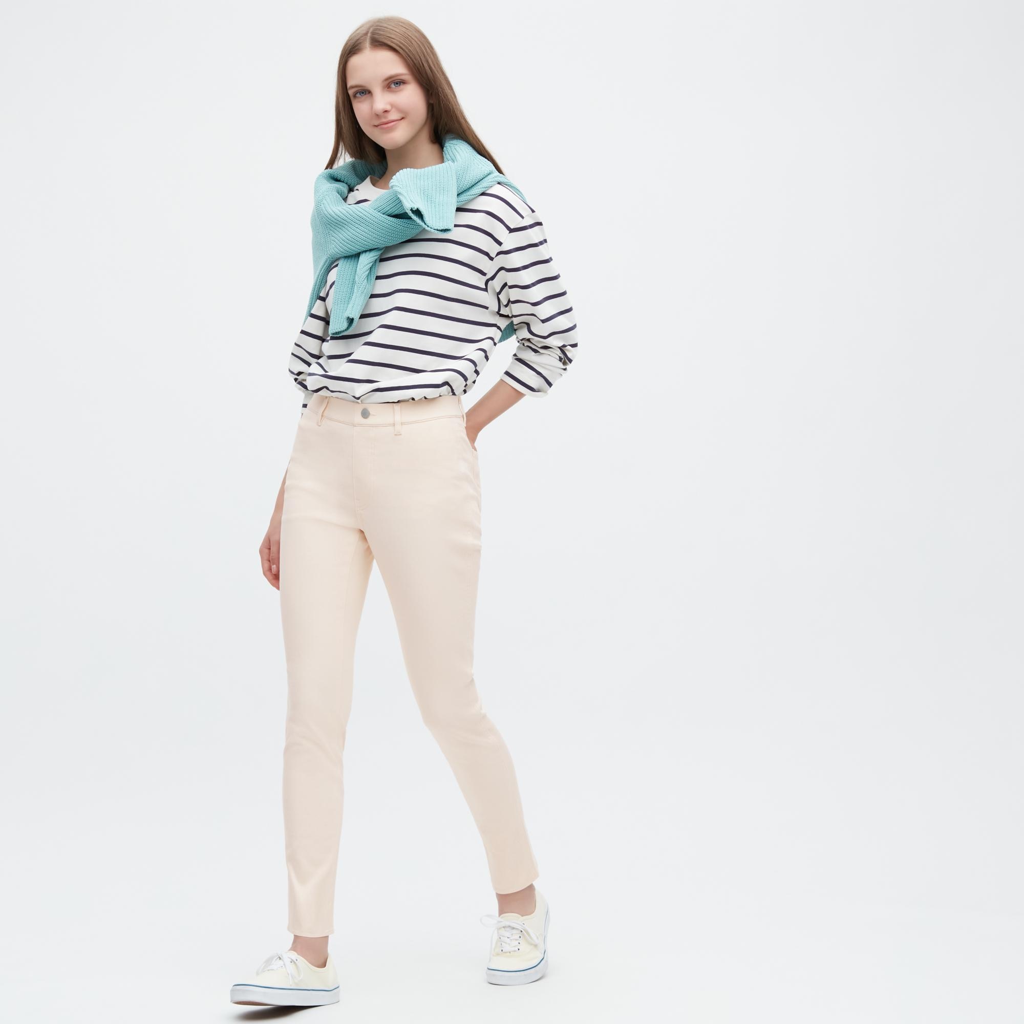 UNIQLOストレッチレギンスパンツ - デニム