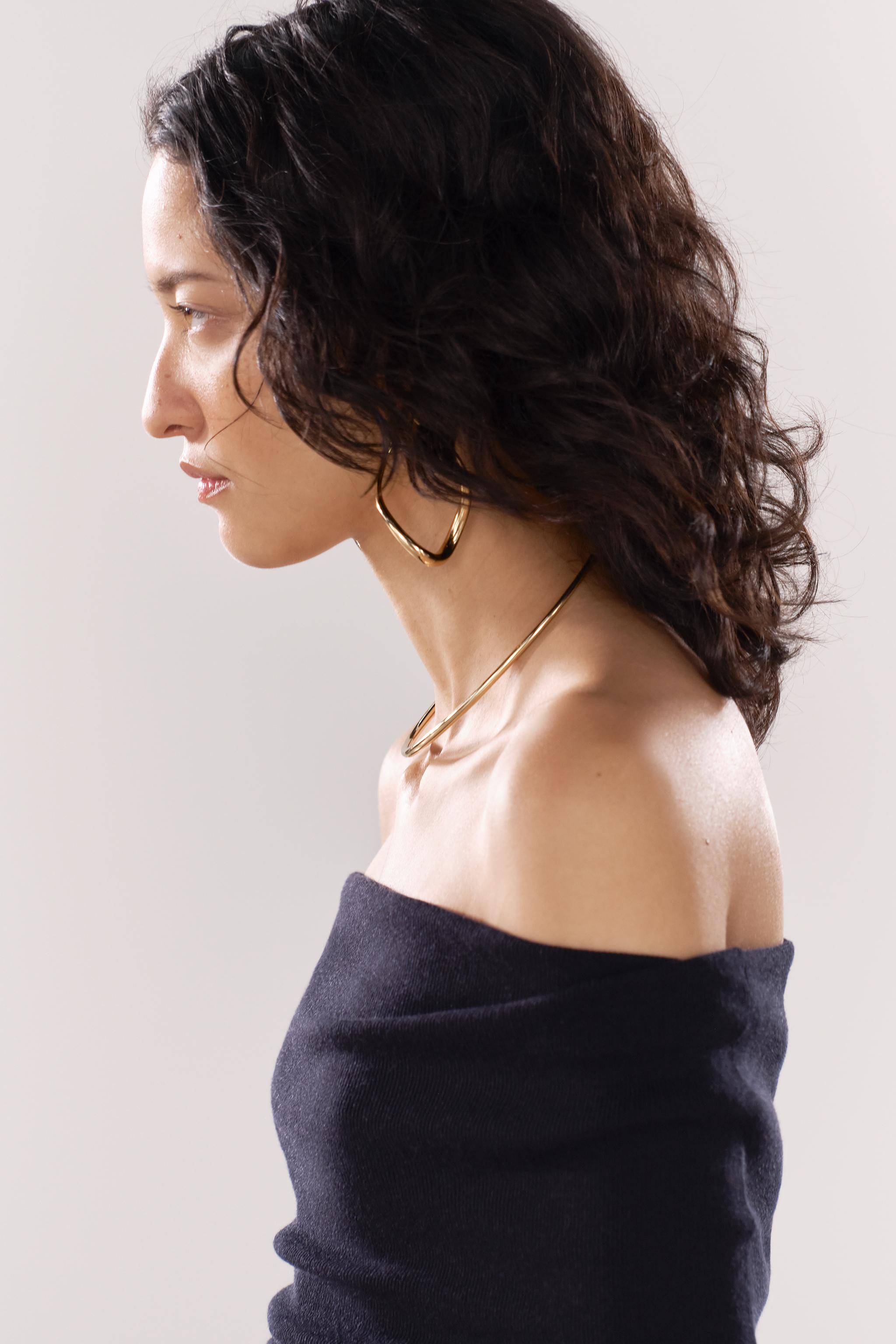 ツイスト フープピアス - ゴールド | ZARA Japan / 日本