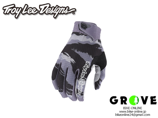 TroyLeeDesigns トロイリーデザインズ [ AIR GLOVE ] BRUSHED CAMO BLACK / GRAY / エアグローブ  ブラッシュカモ / 各種サイズ【 GROVE青葉台 】