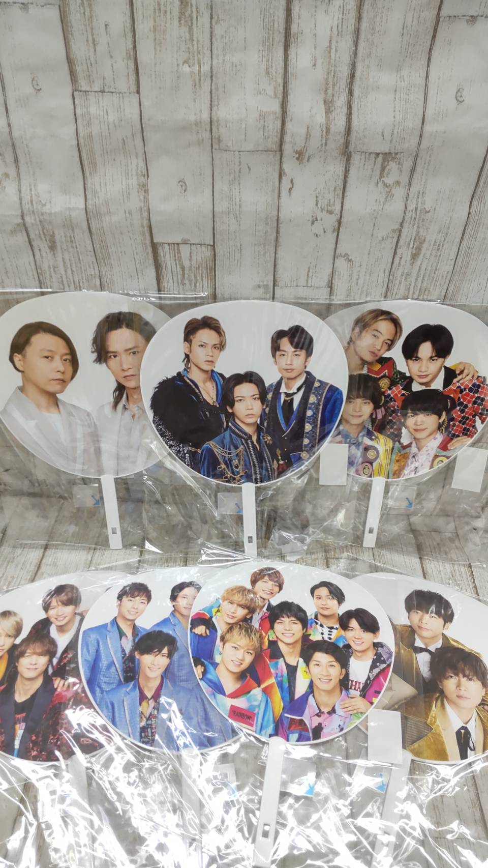 SixTONES カウコンうちわ 2021-2022 - アイドル