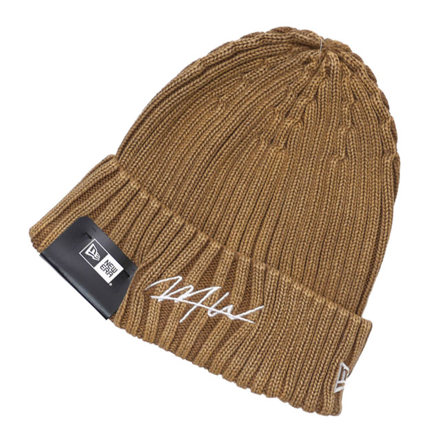 [期間限定ポイント5倍キャンペーン中!!] 新品 ダブルティー WTW x ニューエラ NEW ERA CUFF KNIT ビーニー BEIGE  ベージュ メンズ レディース-Cliff Edge