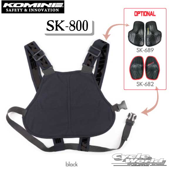 楽天市場】☆【KOMINE】コミネ SK-800 コミネチェストプロテクター