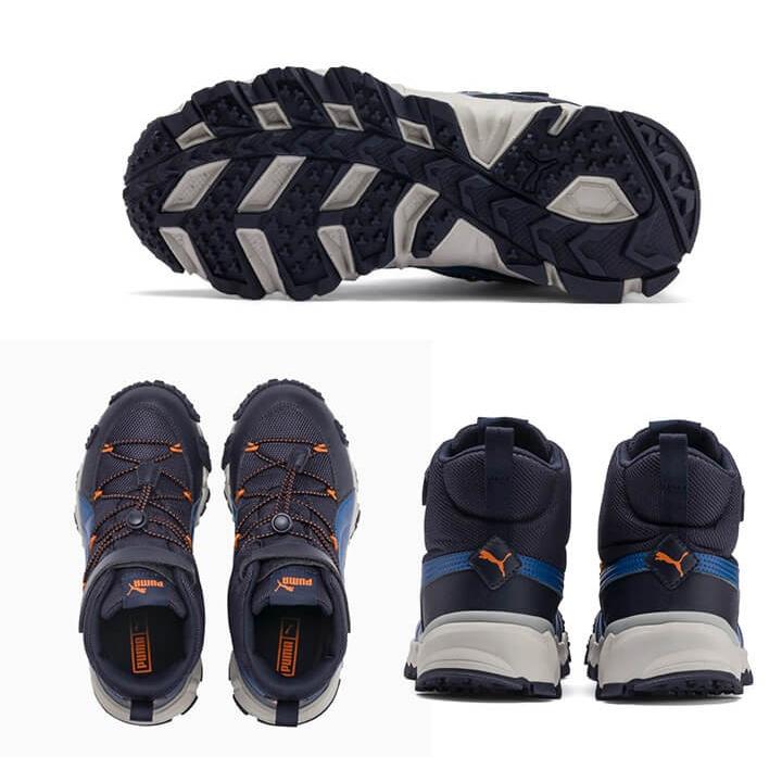 キッズシューズ ジュニア ブーツスニーカー 男の子 女の子 子供靴 プーマ PUMA マカ ピュアテックス V PS スニーカー/22-25cm ハイカット 防寒靴/192911