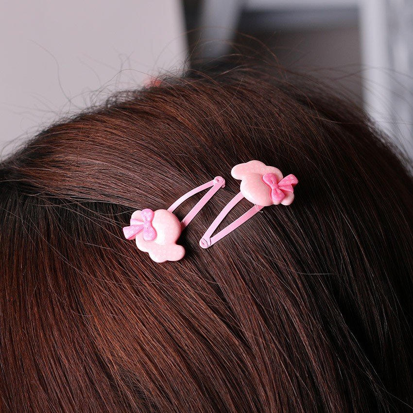 ヘアピン ヘアアクセサリー パッチン留め 髪留め キッズ 子供用 10個