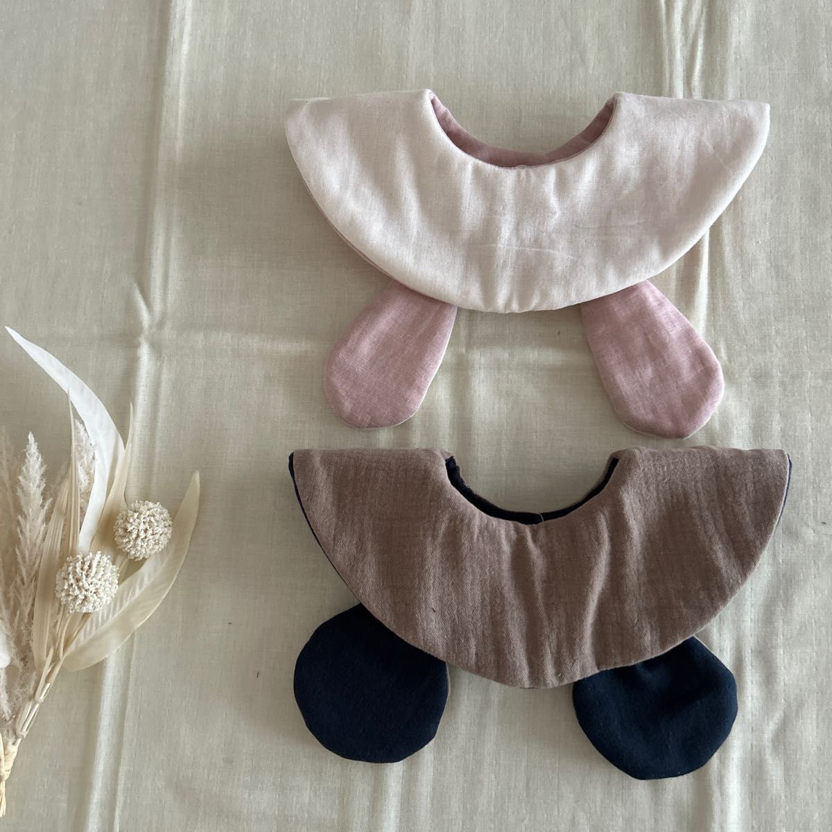 SARA様専用 No 15 うさ耳 くま耳 ハンドメイドスタイ ２枚セット