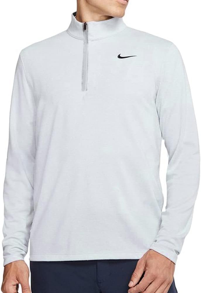 Nike Men's Essential Therma Half-Zip Golf Pullover, Sky Grey, XX