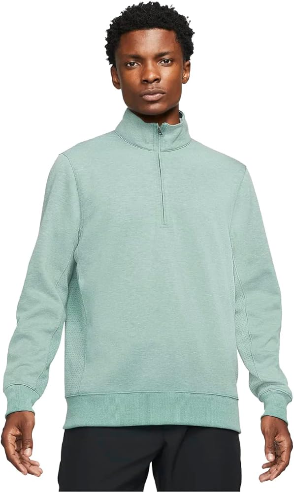 Nike Men's Dri-FIT Player ½ Zip Golf Pullover, Light Green, XL