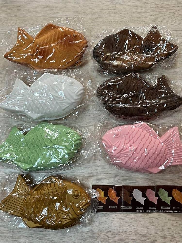 Amazon.co.jp: たい焼きシリコンポーチ コンプリートセット