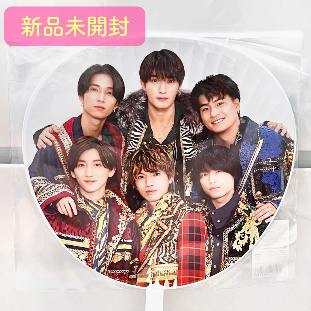 SixTONES カウコン 2021-2022 ジャンボうちわ - アイドル