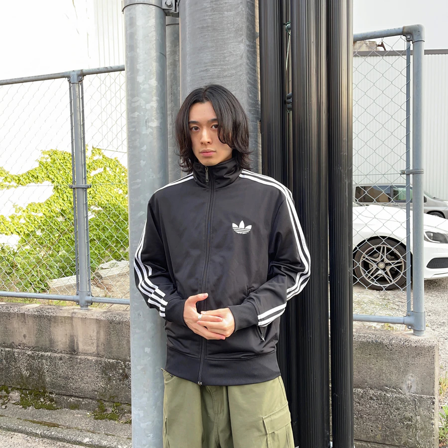 80sデサント製 adidasトラックジャケット 在原みゆ紀 着用モデル M-