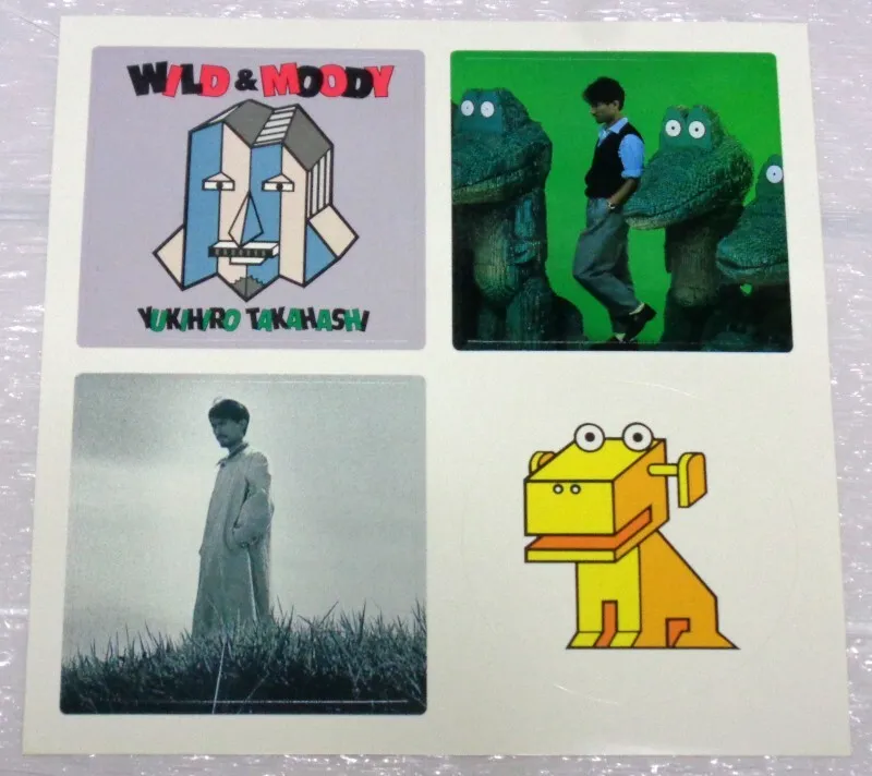 Yukihiro Takahashi WILD & MOODY 1984 JAPAN LP OBI YELLOW MAGIC
