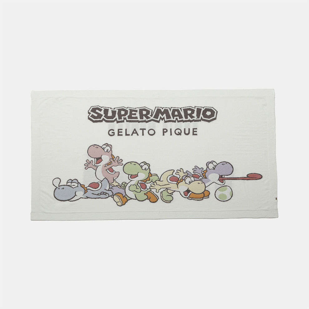 ヨッシージャガードブランケット【SUPER MARIO meets GELATO PIQUE