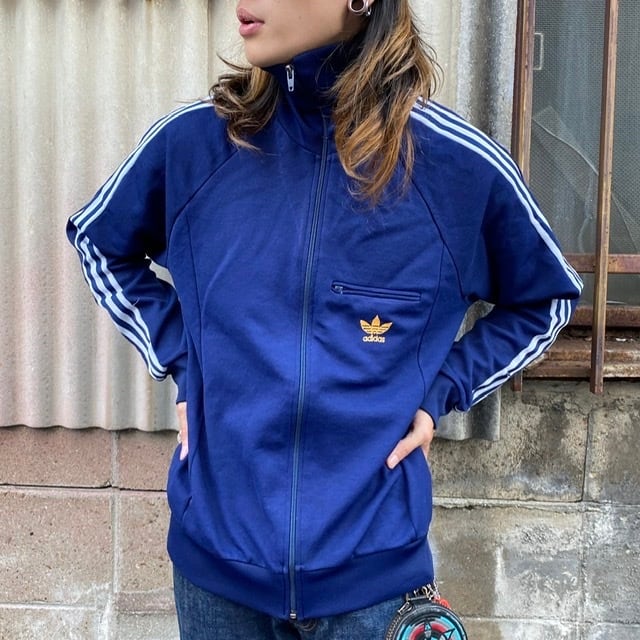 あのちゃん着用類似‼️】美品 希少 adidasジャージ L 紺 - トップス