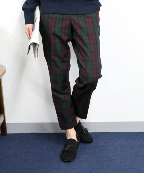 LOWRYS FARM ローリーズファーム チェック パンツ - パンツ