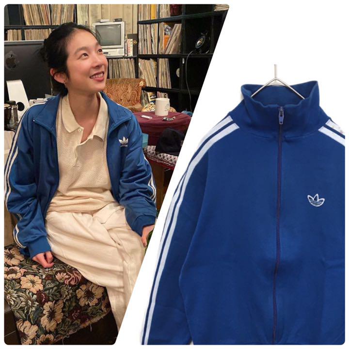 adidas アディダス ジャージ トラックジャケット デサント 在原みゆ紀