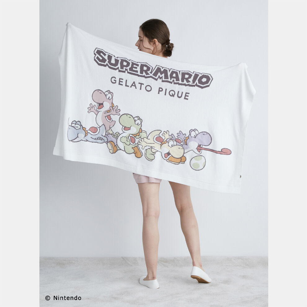 ヨッシージャガードブランケット【SUPER MARIO meets GELATO PIQUE