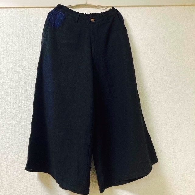 MARAIKA タイ製 モン族 古布ワイドパンツ-