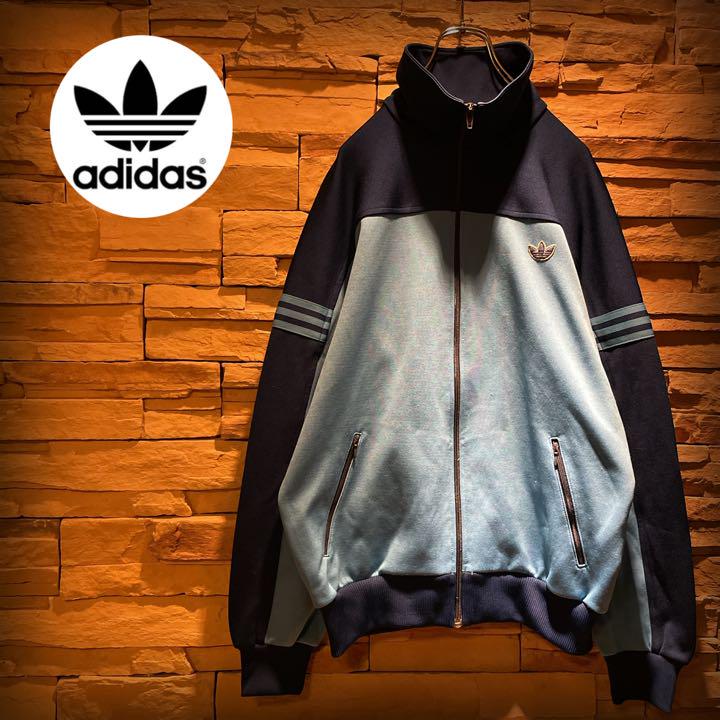 激レア】80s/adidas/トラックジャケット/在原みゆ紀着用モデル/6号