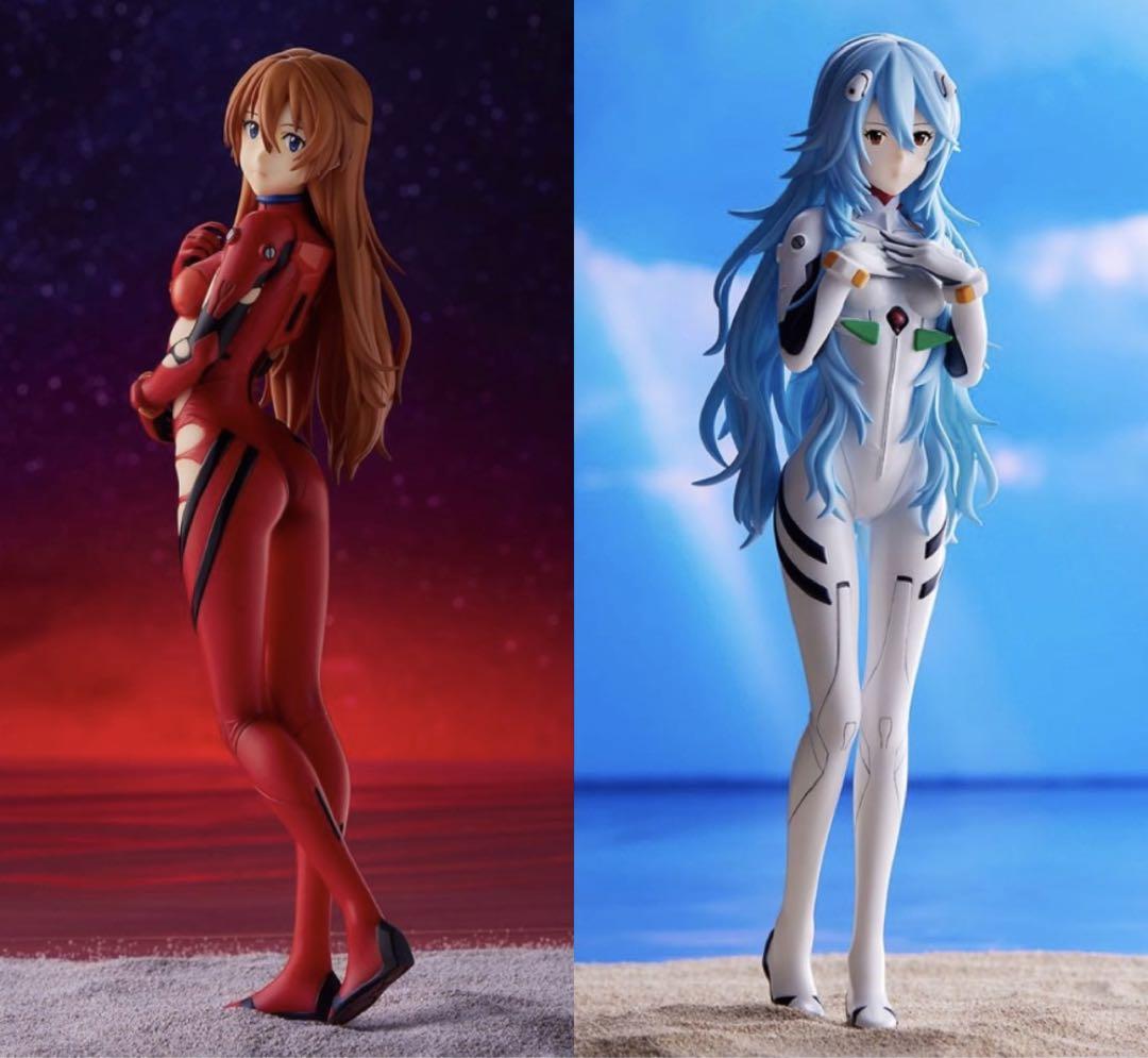 シンエヴァンゲリオン 劇場版 アスカ 渚にて 綾波レイ ロングヘア