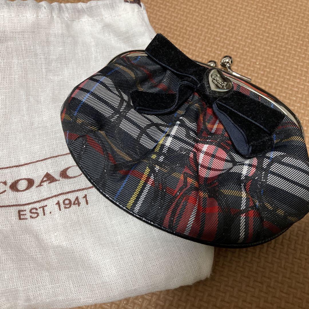 売れ筋商品 ⭐︎新品 COACH ブラウン コーチ がま口財布 コインケース