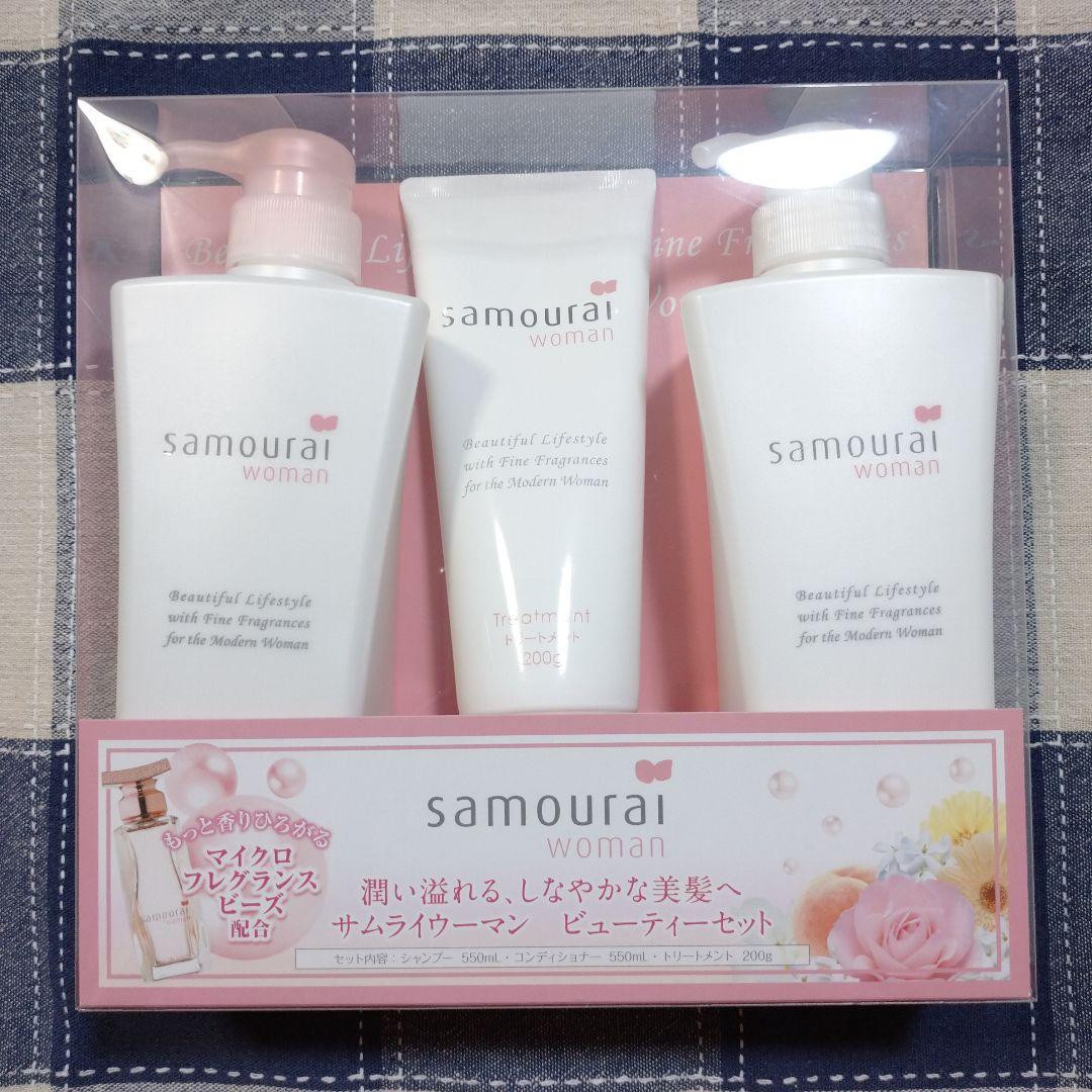 サムライウーマン シャンプー コンディショナー 詰め替え用 400ml 3袋