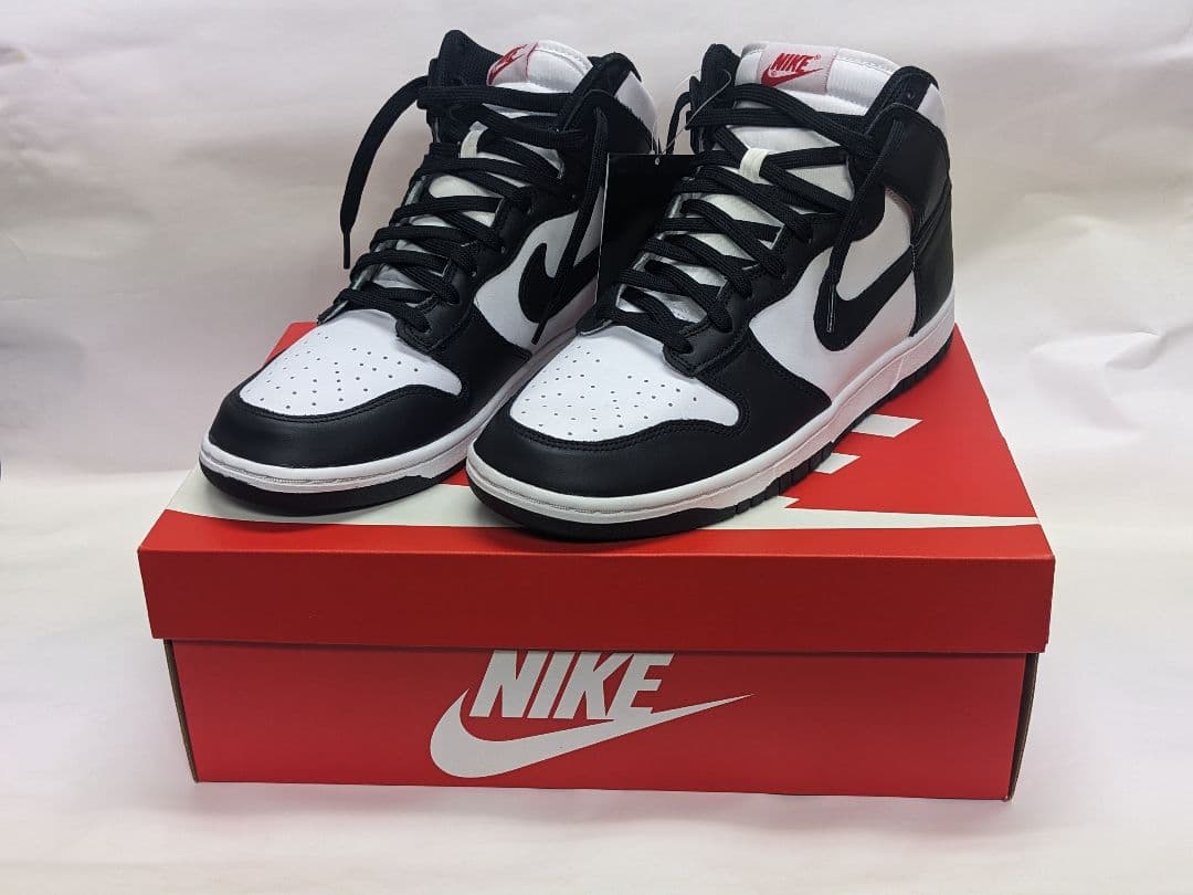 業界最安 新品 ナイキ ダンク HI パンダ 29センチ WMNS 21年製