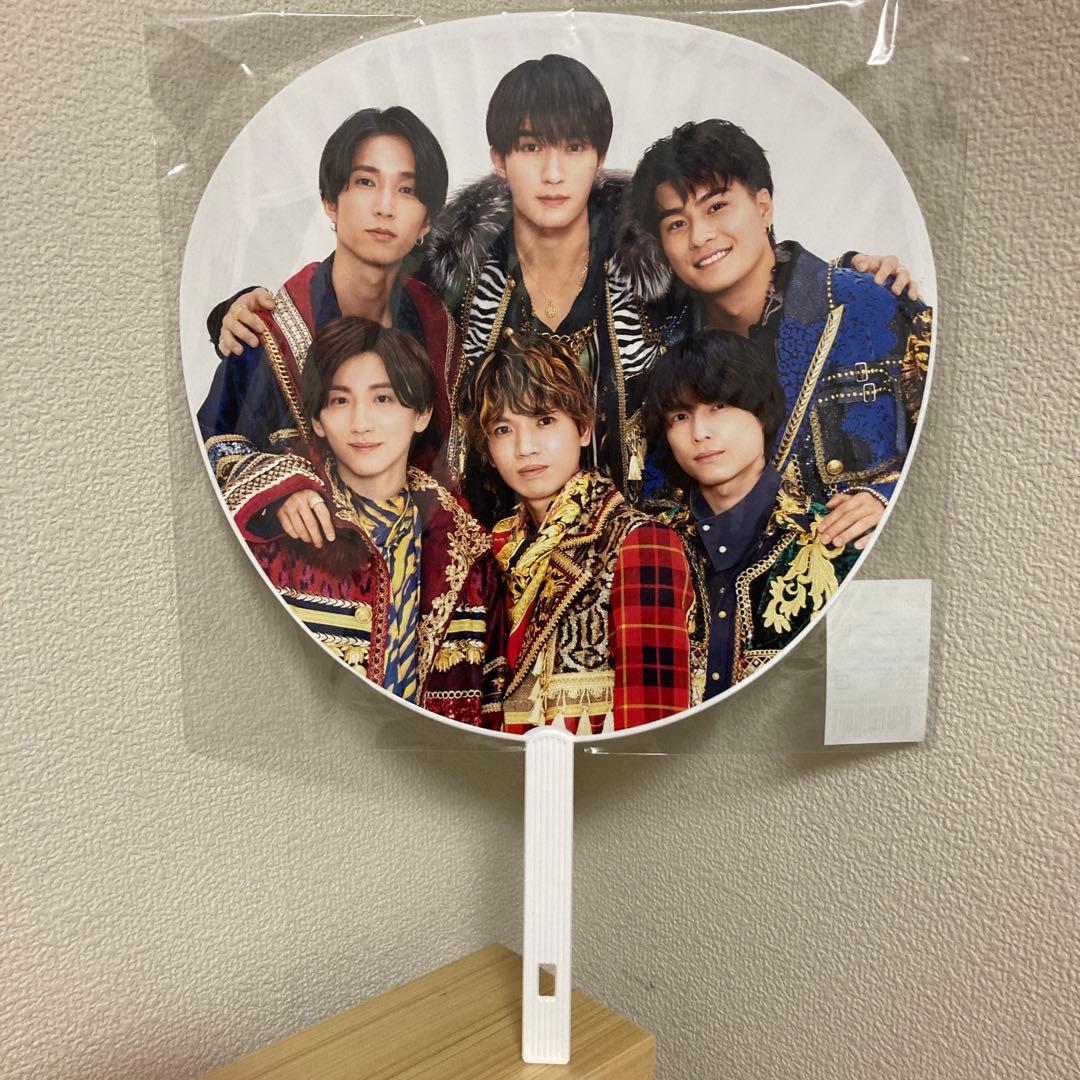 SixTONES ジャニーズカウントダウン 2022-2023 うちわ 集合