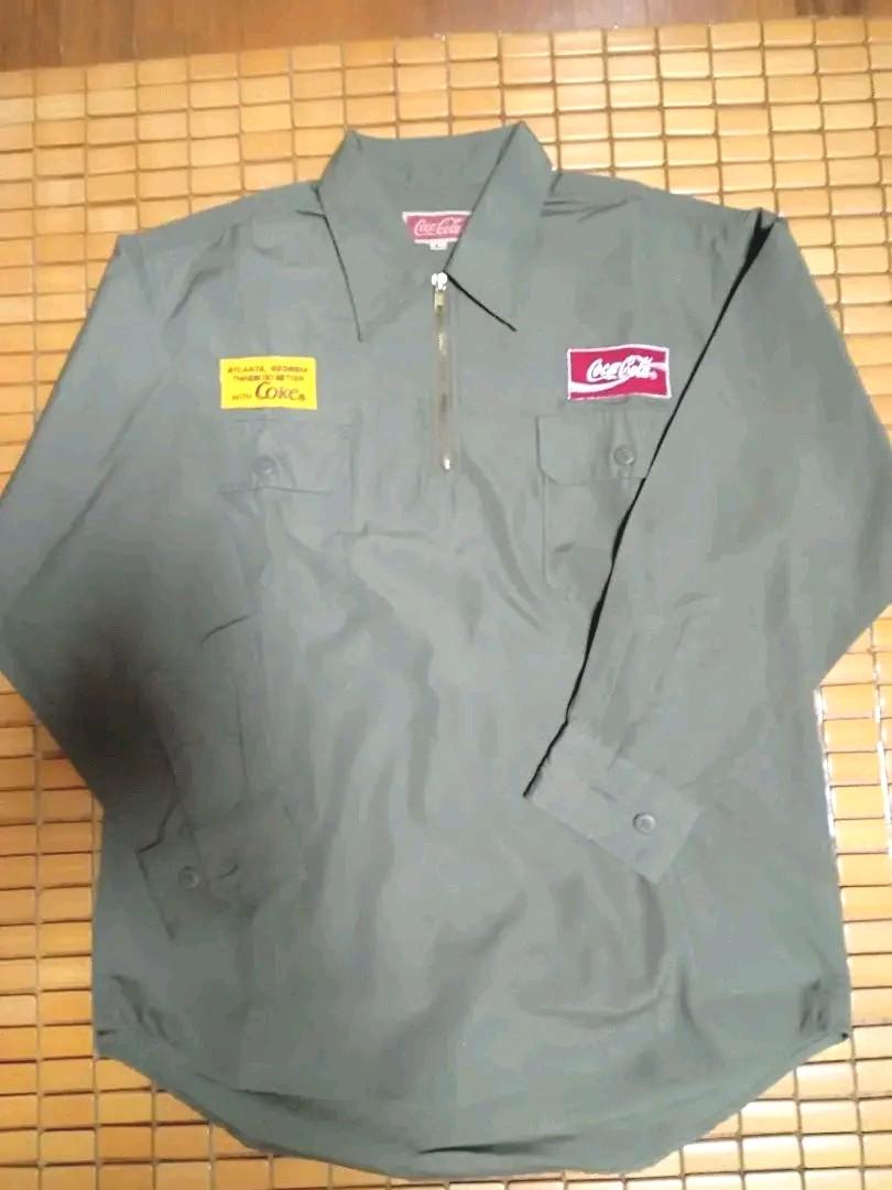 新作商品 デッドストック コカ・コーラ長袖シャツLサイズ コカコーラ