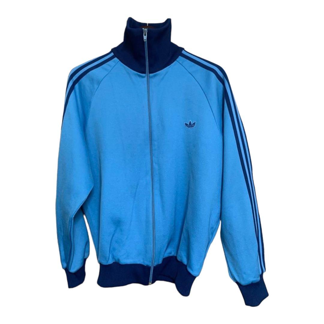 人気】80s adidas デサント製 在原みゆ紀着用 トラックジャケット-