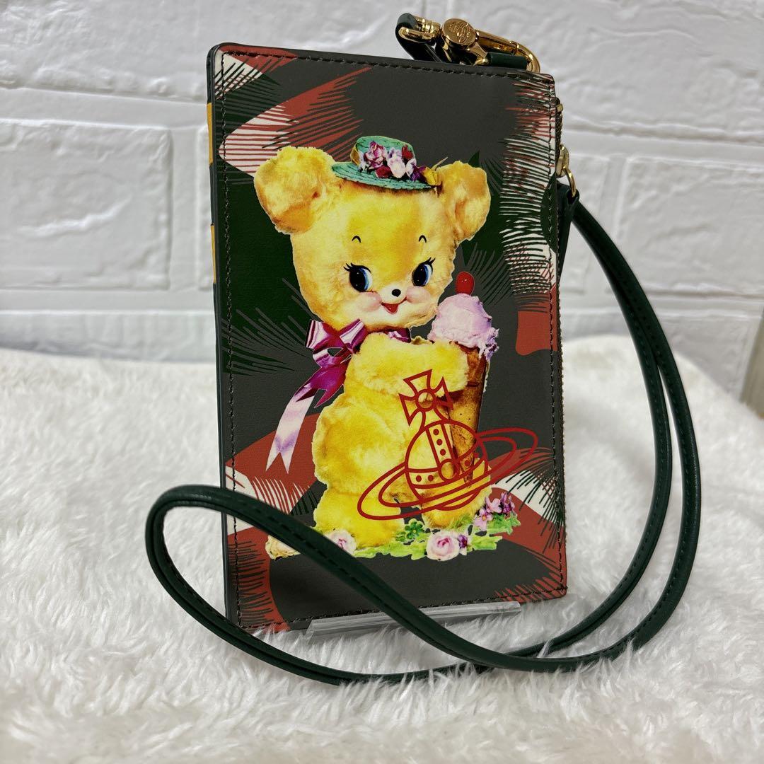 vivienne westwood クリーピーベア ミニウォレット カードケース by
