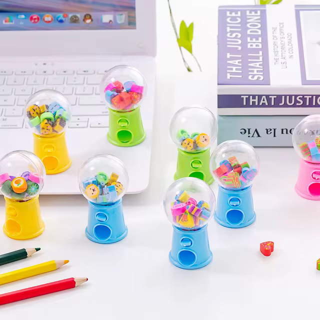 子供用の消しゴム1セット,かわいいカワイイ鉛筆,創造的な消しゴム,学校