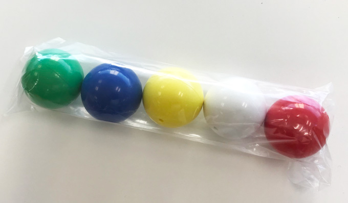 スペアボール5色セット | 部品販売,くるくるチャイム | | KUMON SHOP