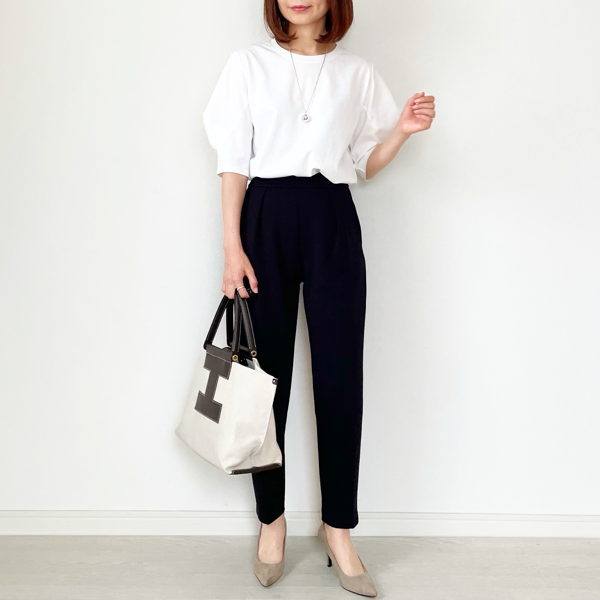 ☆美品☆ UNIQLO ユニクロ レディース パンツ オフィスでも Mサイズ
