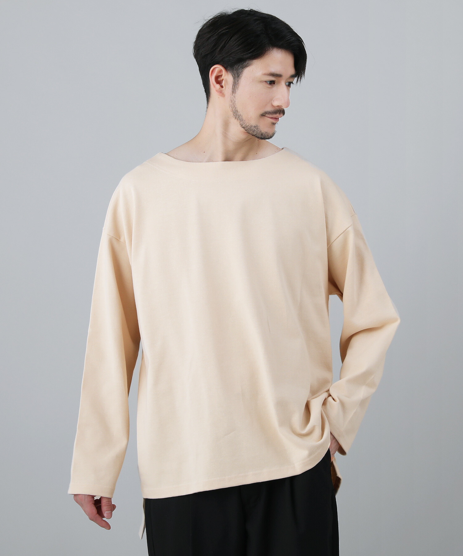 楽天市場】バスクシャツ メンズ カットソー 春 春服 日本製 国産