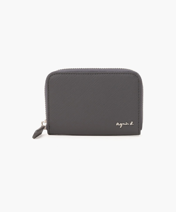 agnesb アニエスベー コインケース 丸型 チェーン グリーン
