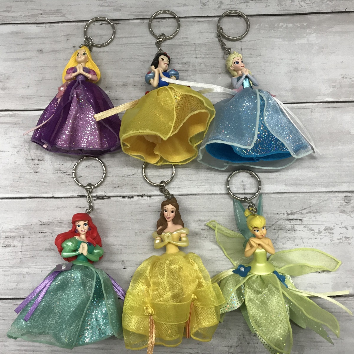 ディズニープリンセス キーチェーン - キャラクターグッズ