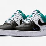 Nike Air Force 1 Mini Swoosh “Neptune Green”