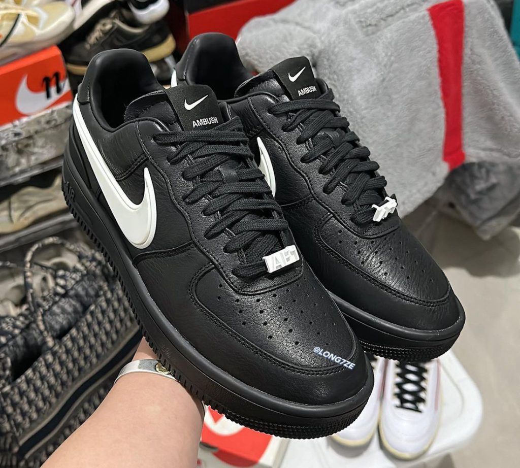 AMBUSH × NIKE AIR FORCE 1 LOW SP BLACK & PHANTOMが2/28、3/9に国内